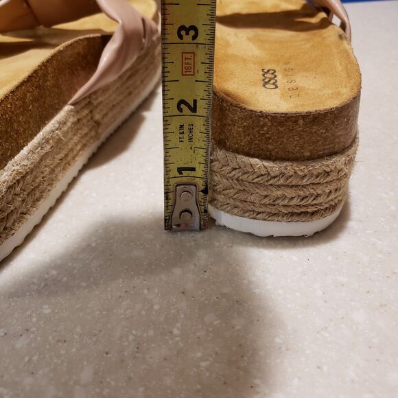 ASOS DESIGN Womens Teegan knotted Platform Size 9 Pink - Picture 9 of 10